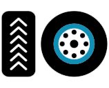 Mobil gumiszerviz ikon